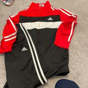 Adidas track suit size 7